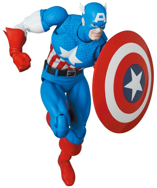 MAFEX No.217 Captain America Comic Ver. - MEDICOM TOY