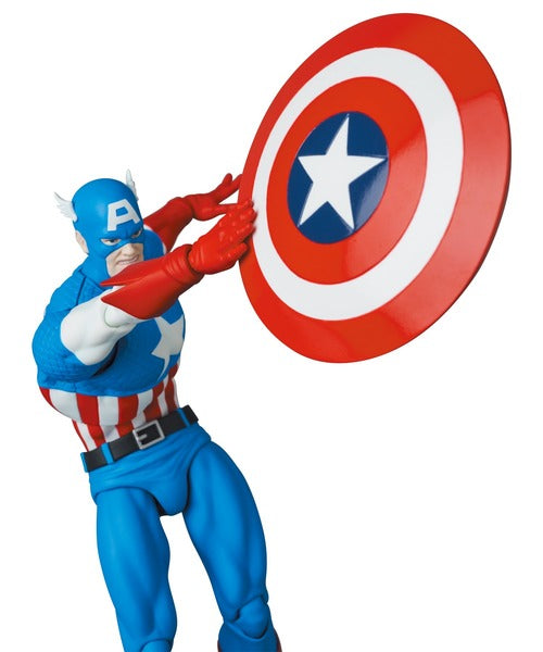 MAFEX No.217 Captain America Comic Ver. - MEDICOM TOY