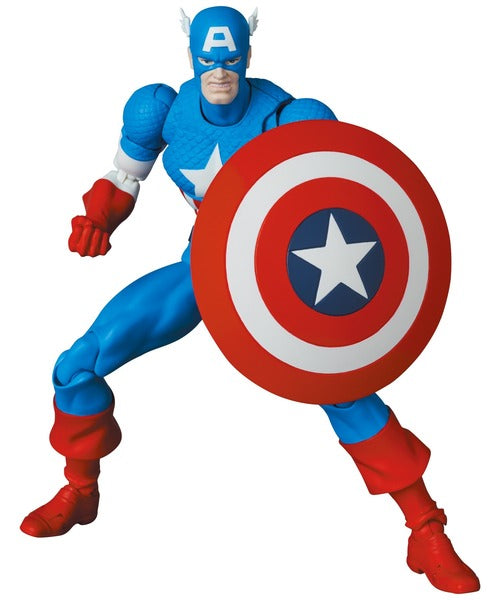 MAFEX No.217 Captain America Comic Ver. - MEDICOM TOY