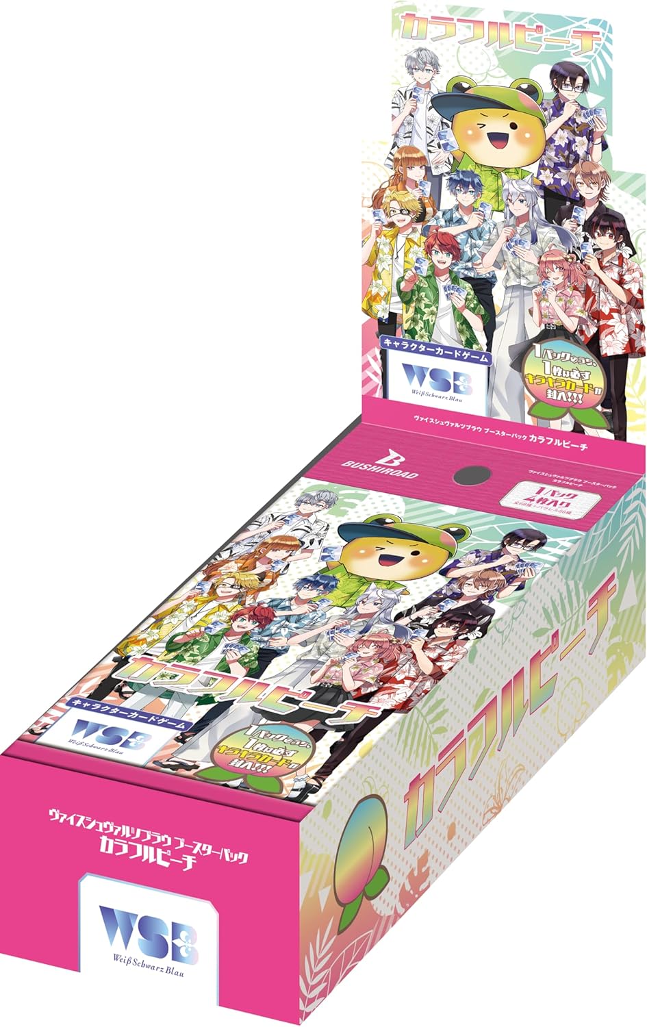 Weiss Schwarz Blau Booster Pack Colorful Peach Box Japan
