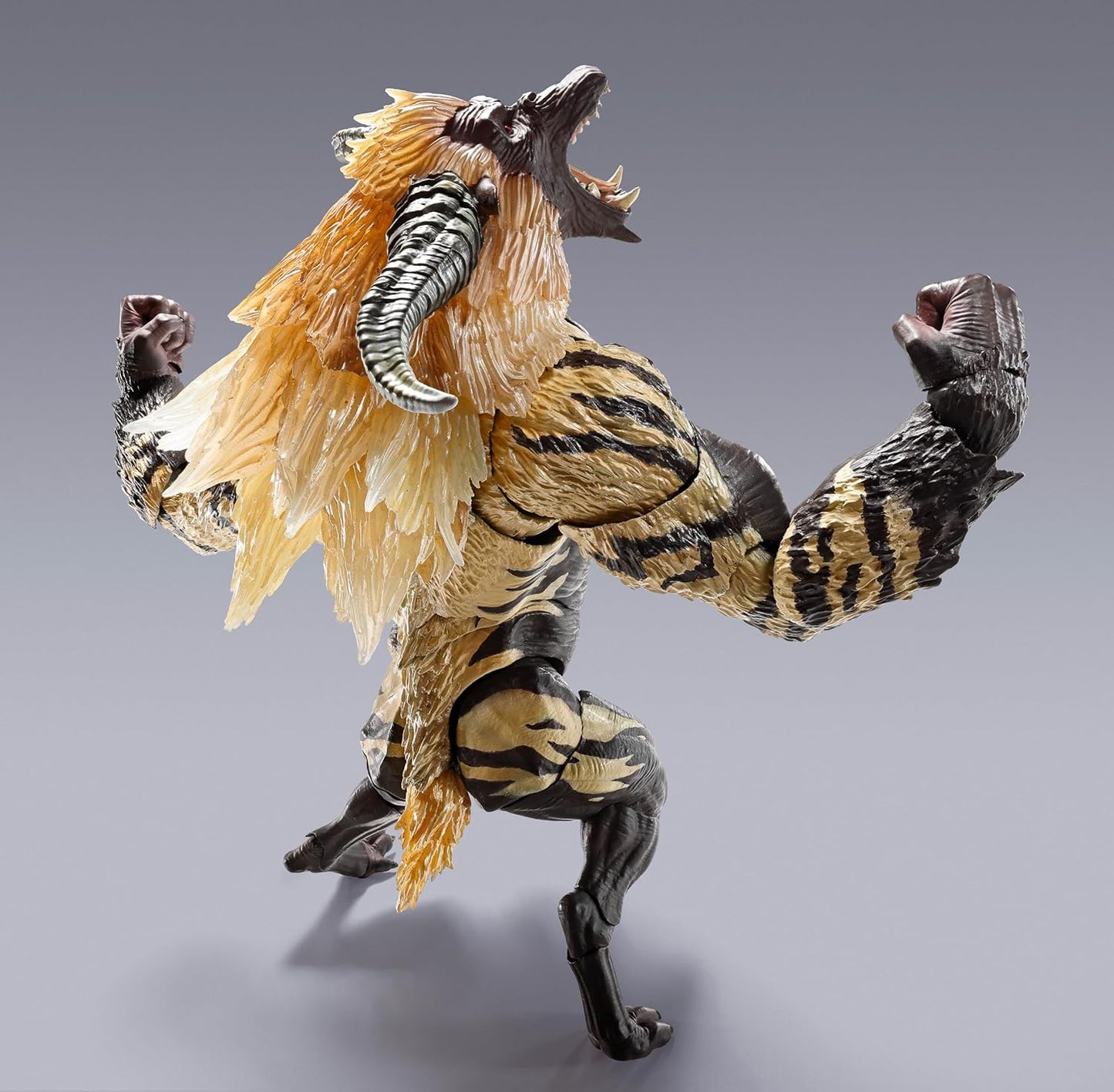 TAMASHII NATIONS S.H.MonsterArts Furious Rajang (Monster Hunter) Approx. 200mm