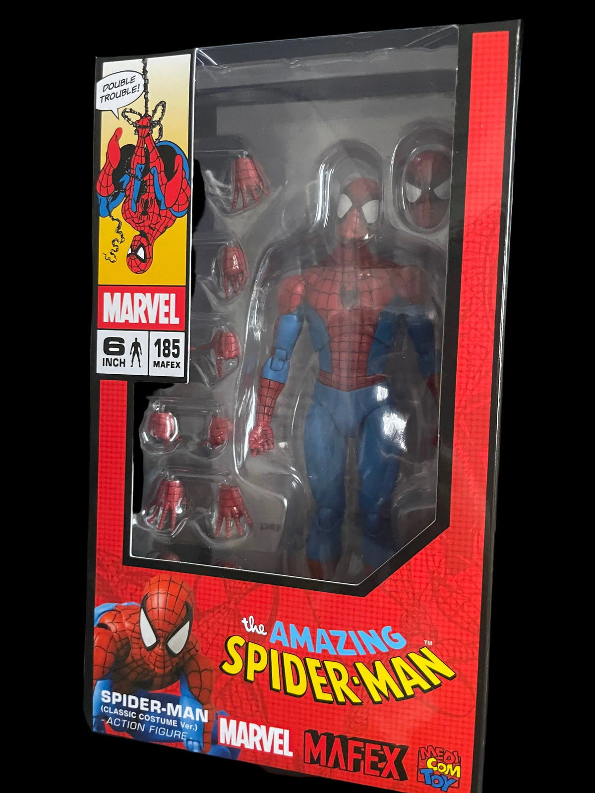 MEDICOM TOY MAFEX No.185 The Amazing Spider-Man Classic Costume Action Figure Reissue Sep 2026