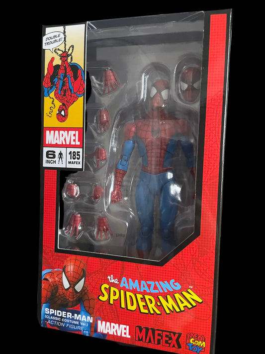 MEDICOM TOY MAFEX No.185 The Amazing Spider-Man Classic Costume Action Figure Reissue Sep 2026