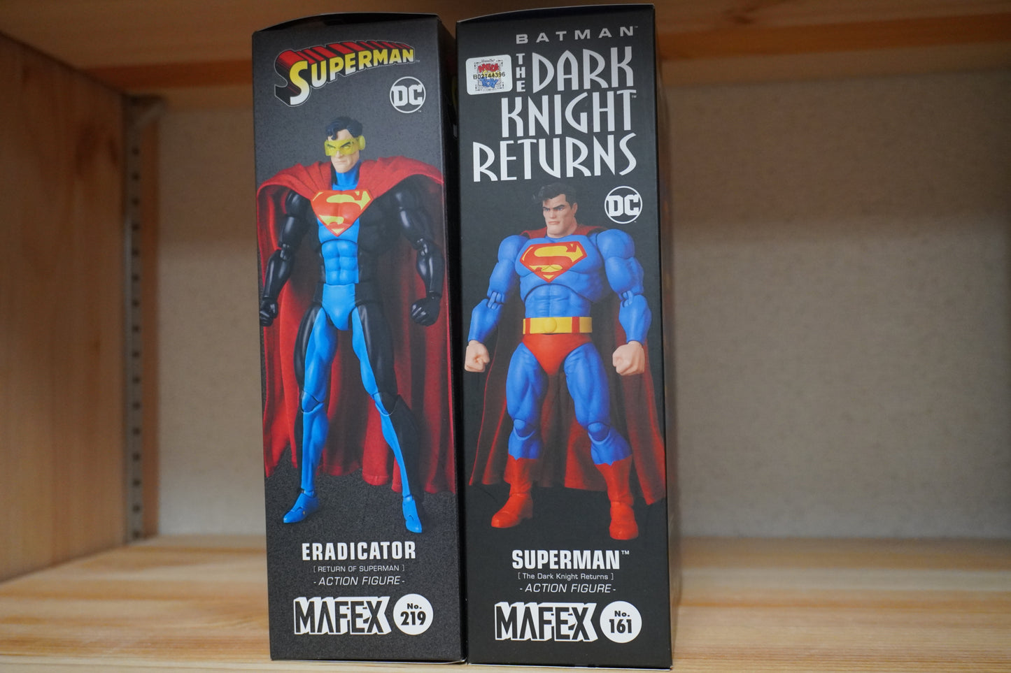 MAFEX No.161 SUPERMAN & No.219 ERADICATOR Figures Medicom Toy Set