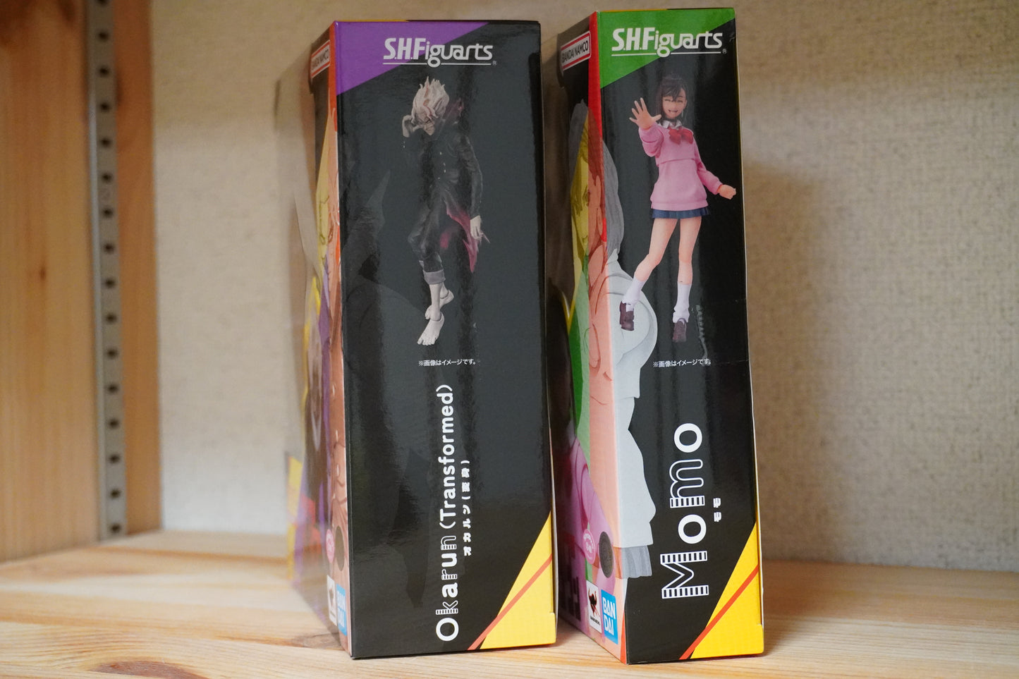 S.H.Figuarts Dandadan Okarun & Momo Transformed Action Figures Tamashii Nations