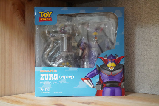 Kaiyodo Revoltech Zurg (Toy Story) PVC & ABS Painted Action Figure