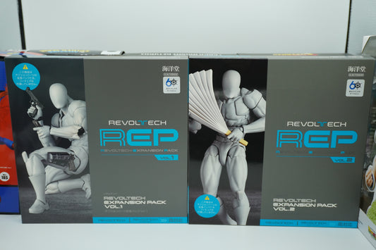 Kaiyodo Revoltech Parts Pack V1 & V2 Set Optional Expansion Figure Accessories