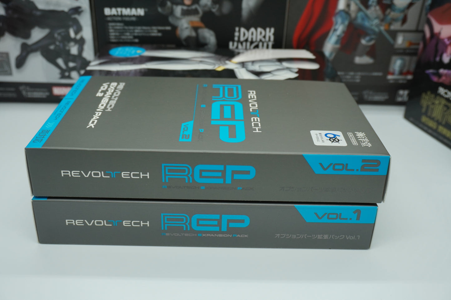 Kaiyodo Revoltech Parts Pack V1 & V2 Set Optional Expansion Figure Accessories