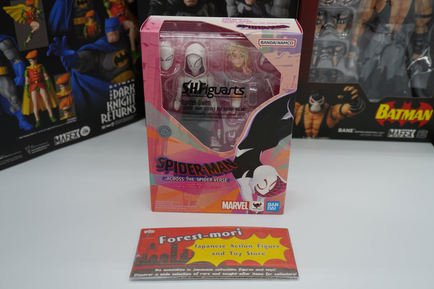 S.H.Figuarts Spider-Gwen Spider-Man Across Spider-Verse Bandai Reissue Figure