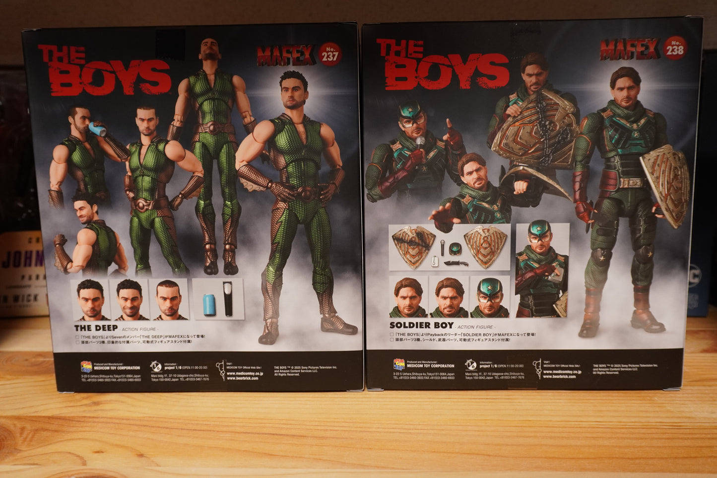 Medicom MAFEX The Deep No.237 Soldier Boy No.238 Figures THE BOYS