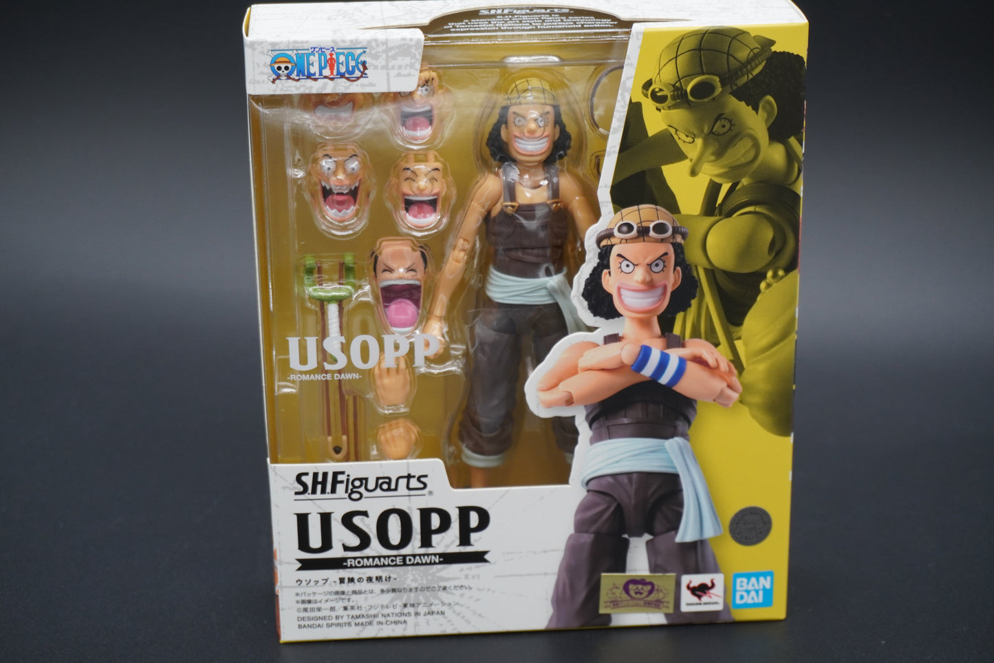 Bandai Spirits S.H.Figuarts ONE PIECE Usopp Dawn of Adventure Action Figure December 2025 from Japan