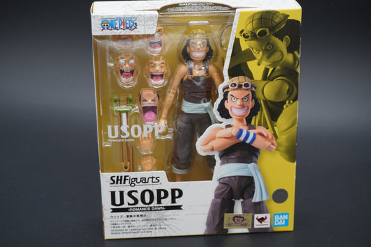 Bandai Spirits S.H.Figuarts ONE PIECE Usopp Dawn of Adventure Action Figure December 2025 from Japan