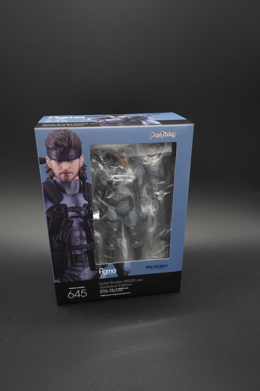 Figma Metal Gear Solid 2 Sons of Liberty Solid Snake MGS2 Ver Update Edition Figure