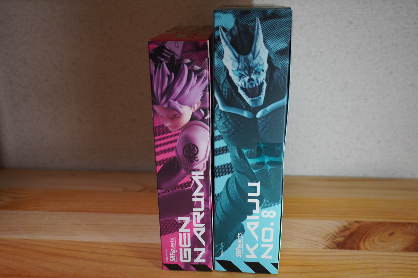 TAMASHII NATIONS S.H.Figuarts Kaiju No.8 & Gen Narumi Action Figure Set Japan