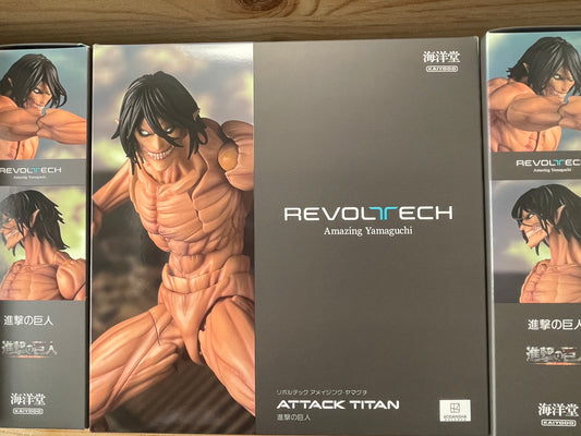 Revoltech Amazing Yamaguchi Attack on Titan Figure (2025 Reissue) Oregon Warehouse Stock