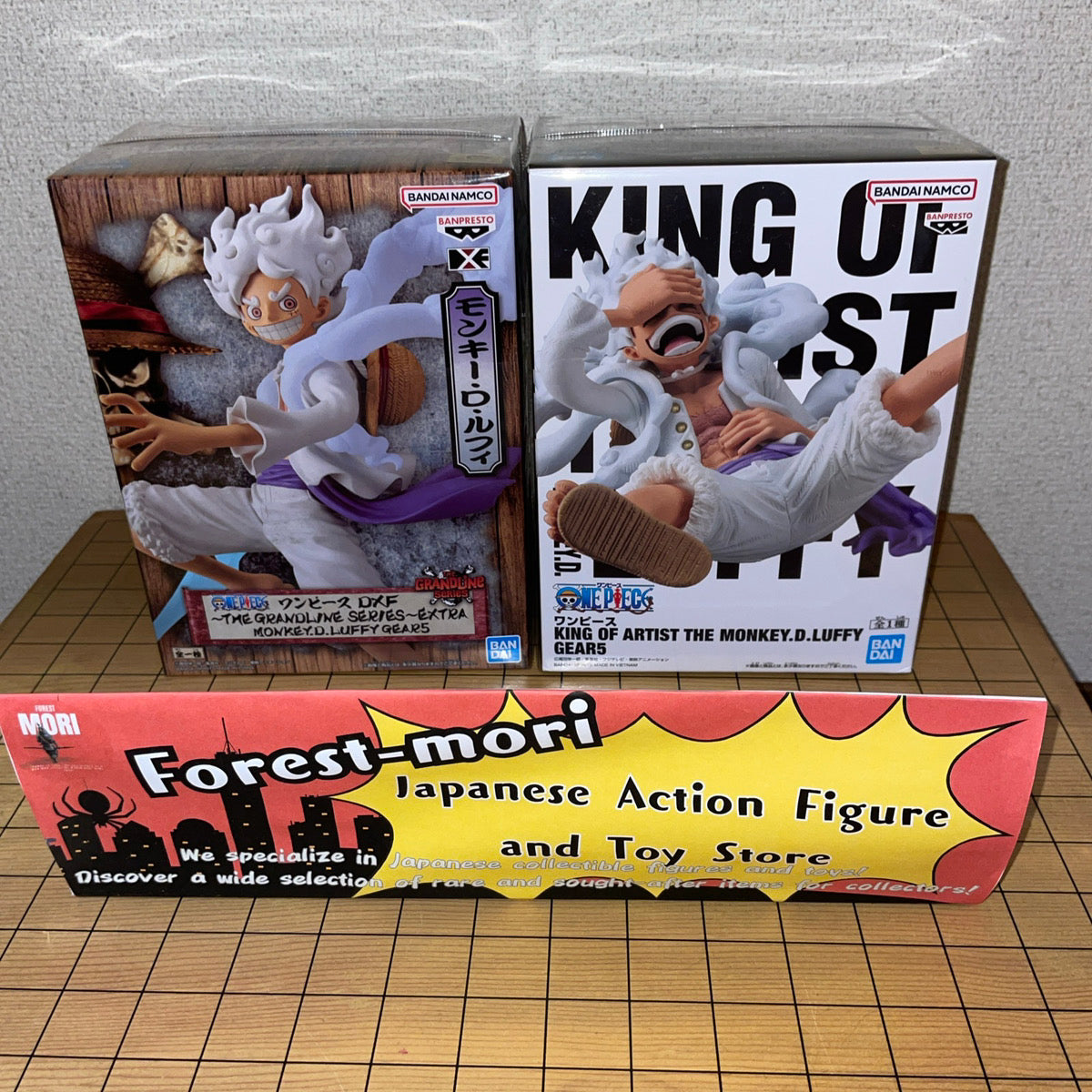One Piece King Of Artist DXF SERIES EXTRA - MONKEY D LUFFY GEAR5 Figure Set