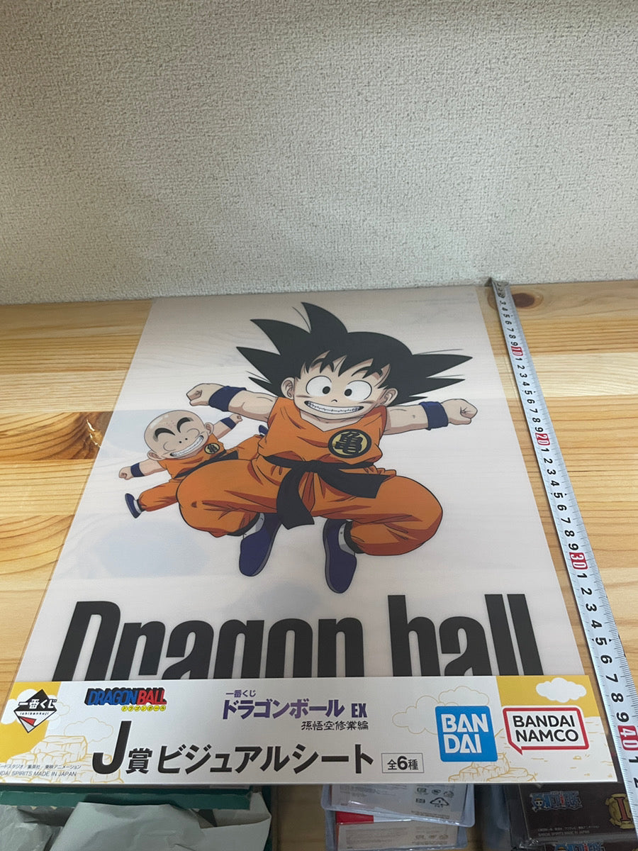 Ichiban Kuji Dragon Ball Son Goku Training Arc Visual Sheet from Japan