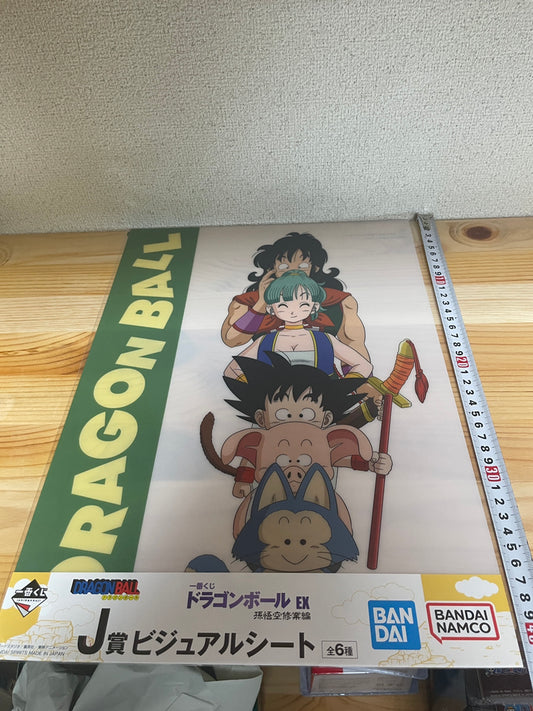 Dragon Ball Visual Sheet Yamcha Bulma Goku Oolong from Japan