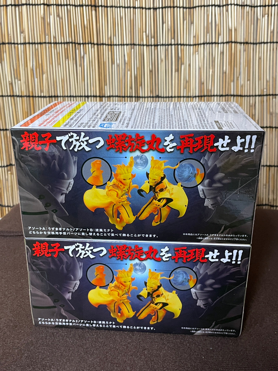 Naruto GiGO Limited Figure Uzumaki Naruto Namikaze Minato Set from Japan