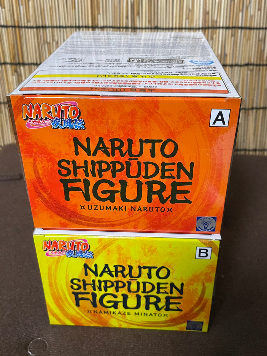 Naruto GiGO Limited Figure Uzumaki Naruto Namikaze Minato Set from Japan