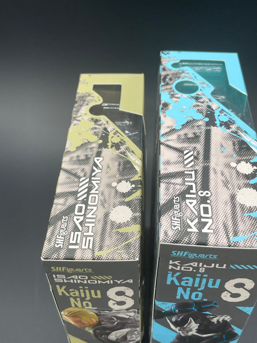 TAMASHII NATIONS Bandai S.H.Figuarts Kaiju No.8 & Isao Shinomiya Action Figures