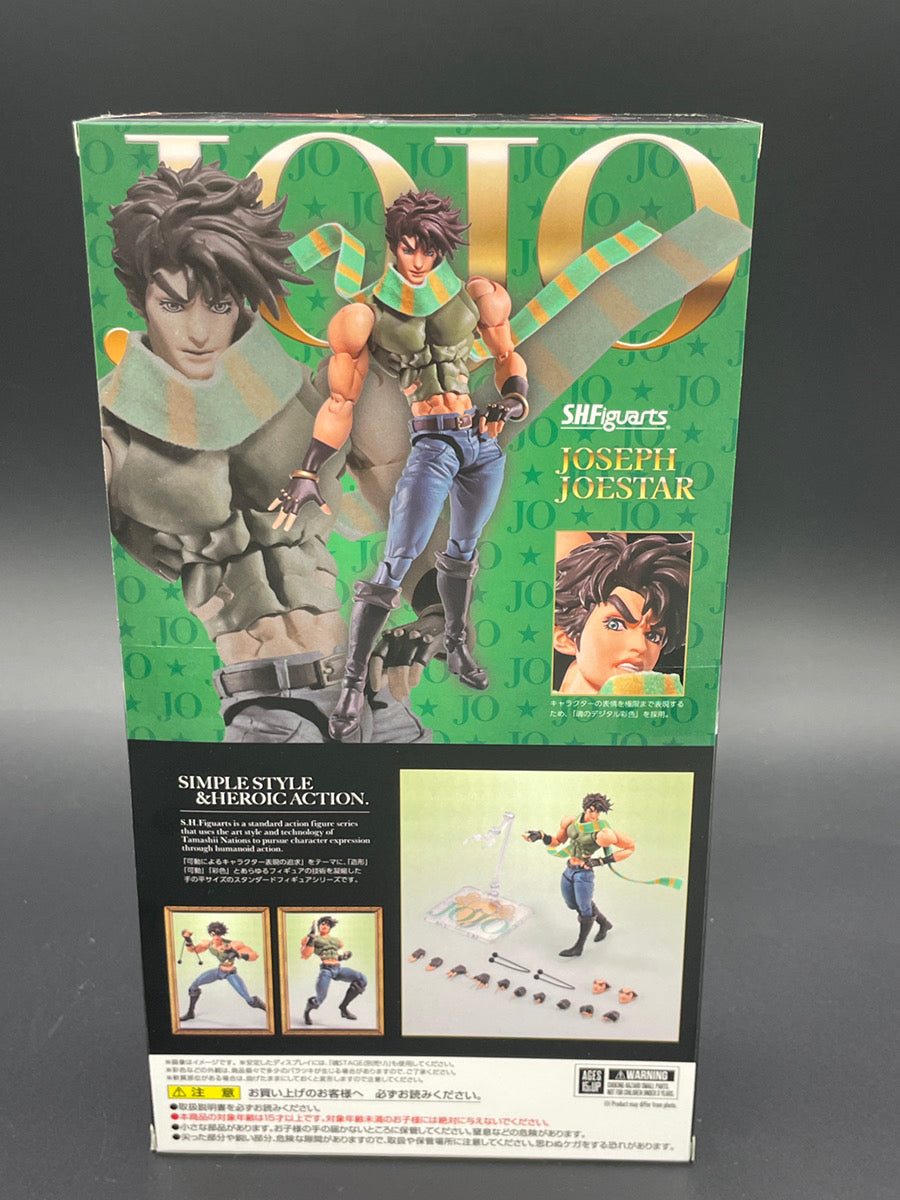 S.H.Figuarts JoJo's Bizarre Adventure Battle Tendency Joseph Joestar Action Figure from Japan