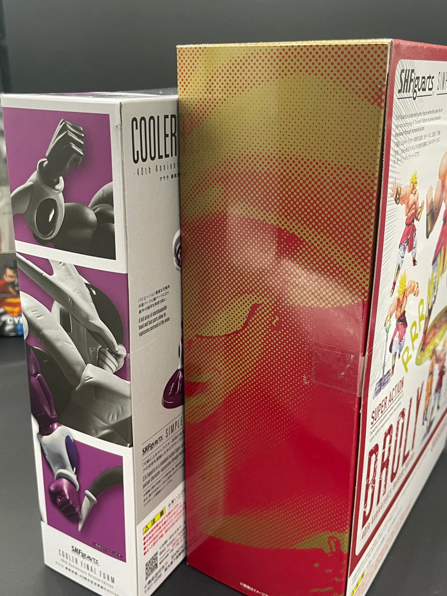 S.H.Figuarts Broly & Cooler Final Form 40th Figure Anniversary Reissue Set JAPAN