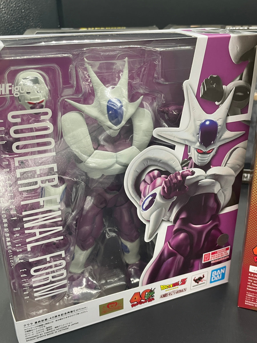 S.H.Figuarts Broly & Cooler Final Form 40th Figure Anniversary Reissue Set JAPAN