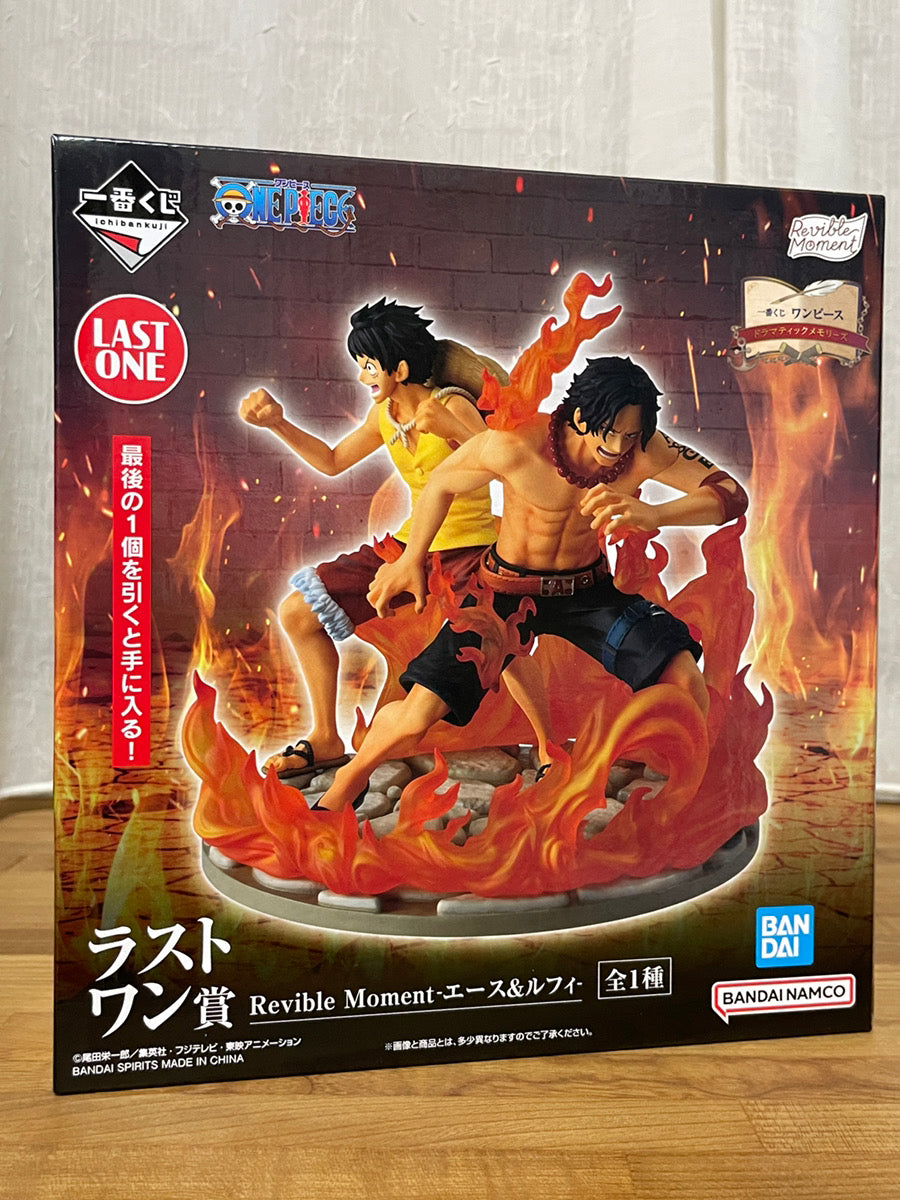 Ichiban Kuji ONE PIECE Dramatic Memories Ace Luffy Last One Figure New Japan