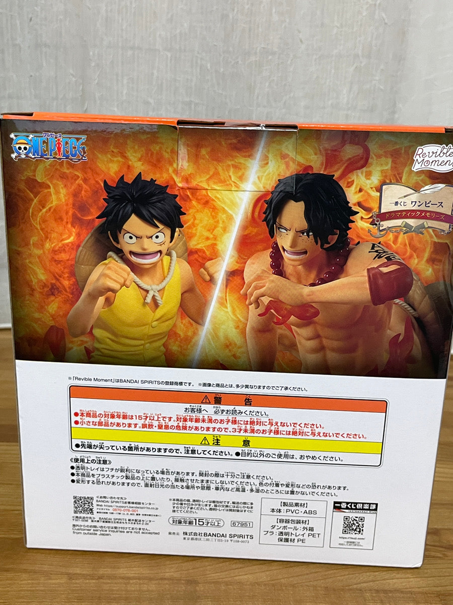 Ichiban Kuji ONE PIECE Dramatic Memories Ace Luffy Last One Figure New Japan