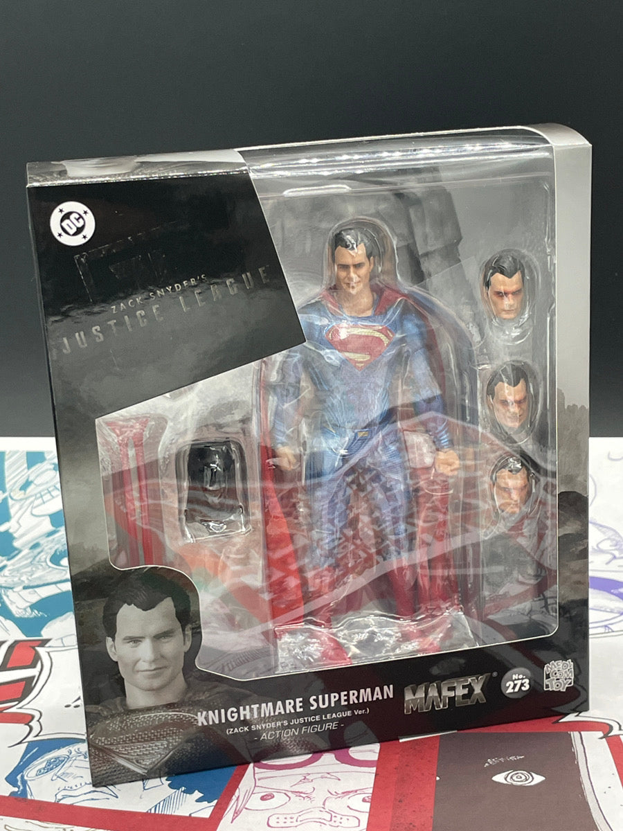 MAFEX No.273 Zack Snyder’s Justice League Knightmare Superman Figure Feb 2026