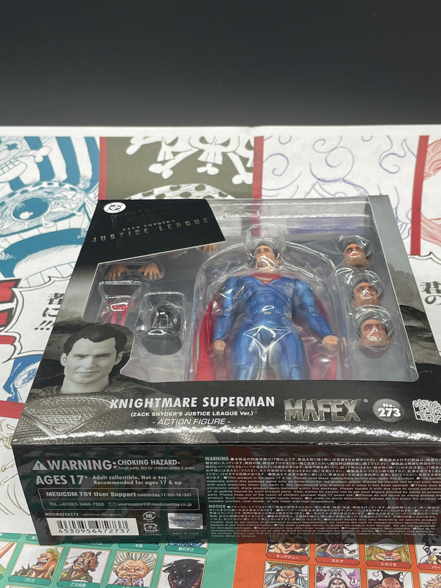 MAFEX No.273 Zack Snyder’s Justice League Knightmare Superman Figure Feb 2026