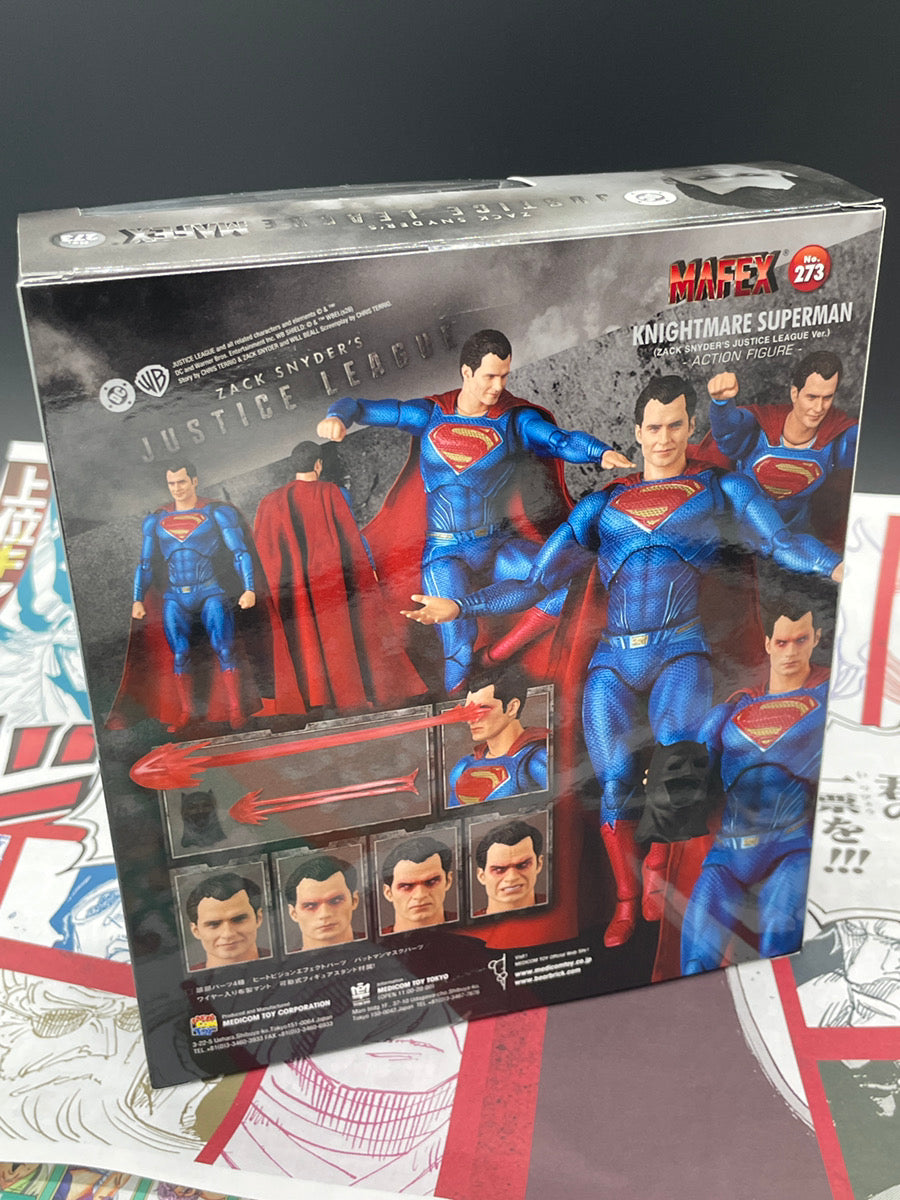 MAFEX No.273 Zack Snyder’s Justice League Knightmare Superman Figure Feb 2026
