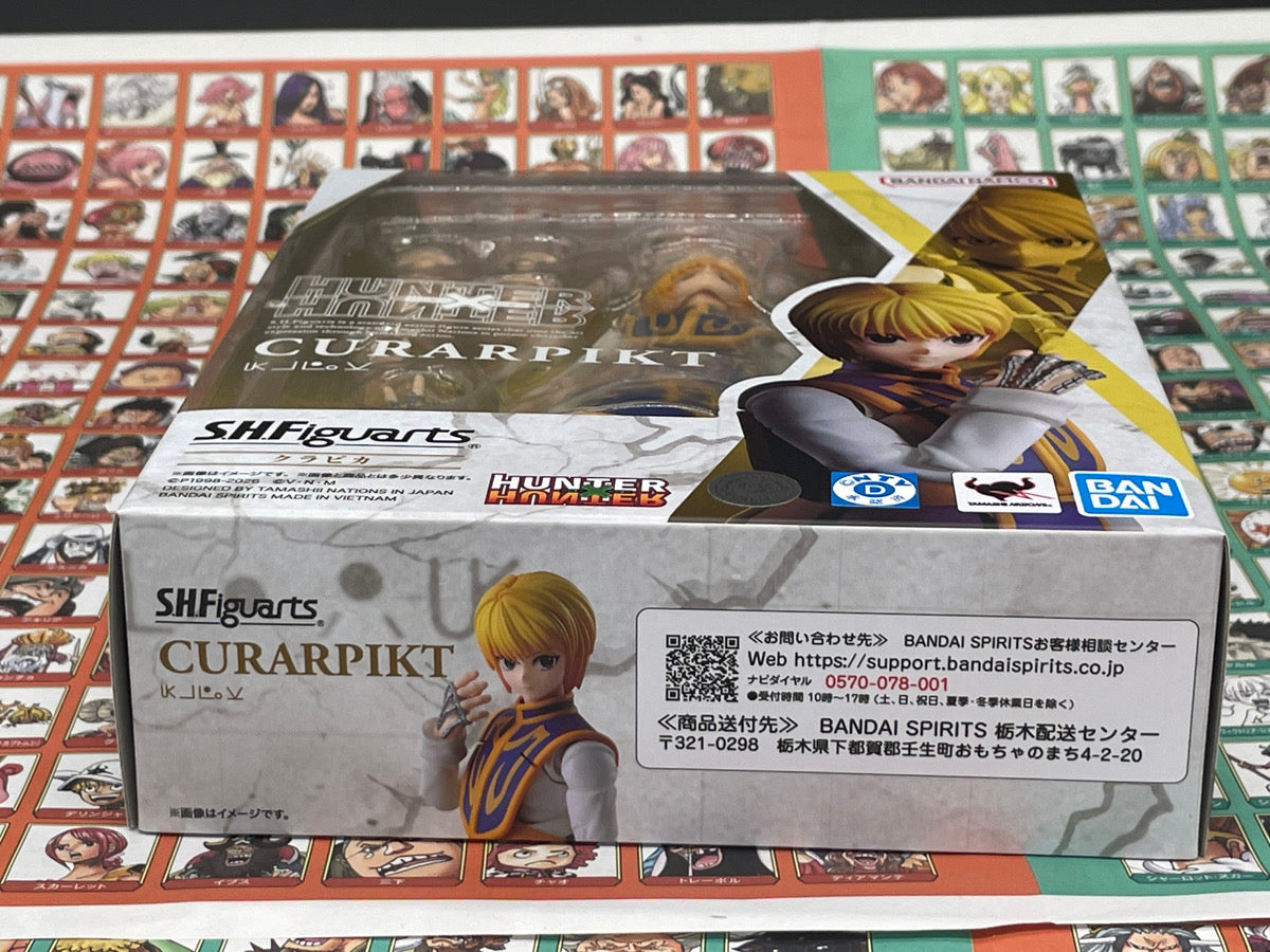 Bandai S.H.Figuarts Kurapika Figure Hunter x Hunter Release Scheduled End April 2026 from Japan