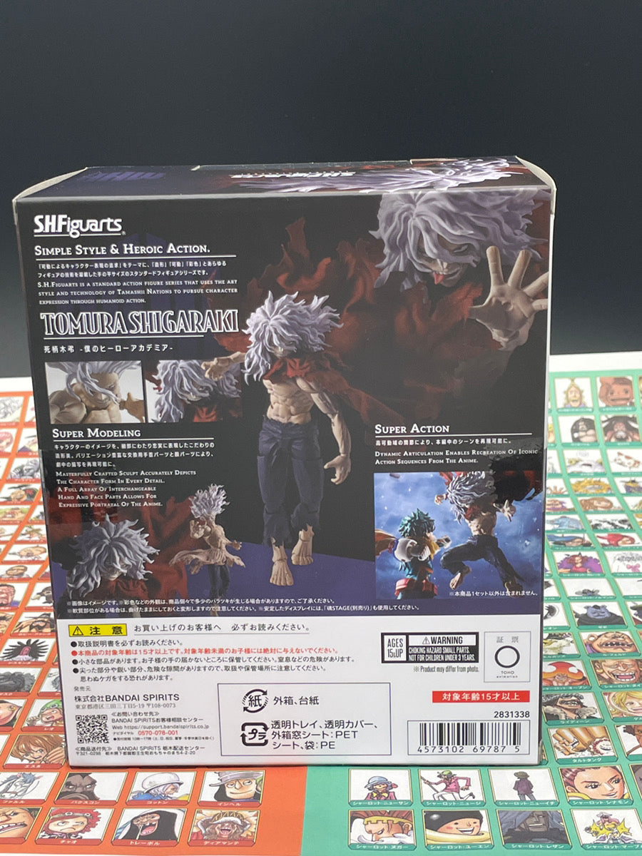 BANDAI S.H.Figuarts Tomura Shigaraki My Hero Academia Action Figure April 2026