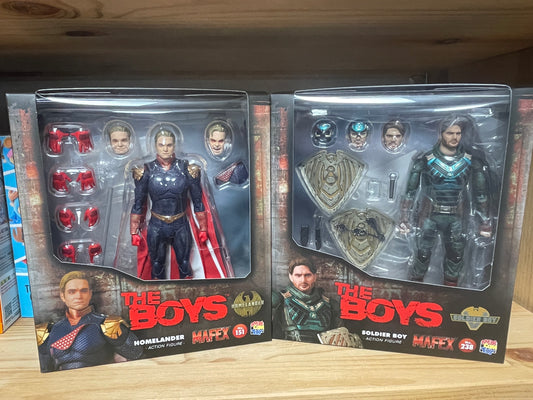 MAFEX The Boys Homelander & Soldier Boy Figure Set No.151 No.238 from Japan