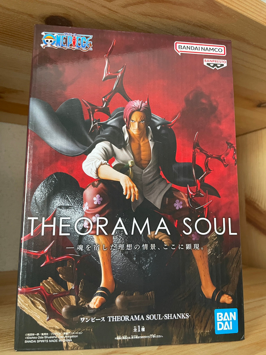 ONE PIECE Theorama Soul Shanks Figure Banpresto Bandai Anime Prize from Japan
