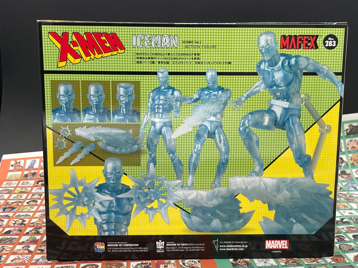 MAFEX No.283 X-Men Iceman Comic Ver Action Figure Medicom Presale from Japan