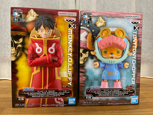 One Piece DXF 25th Anniversary Figures Egghead Edition MONKEY.D.LUFFY & Chopper