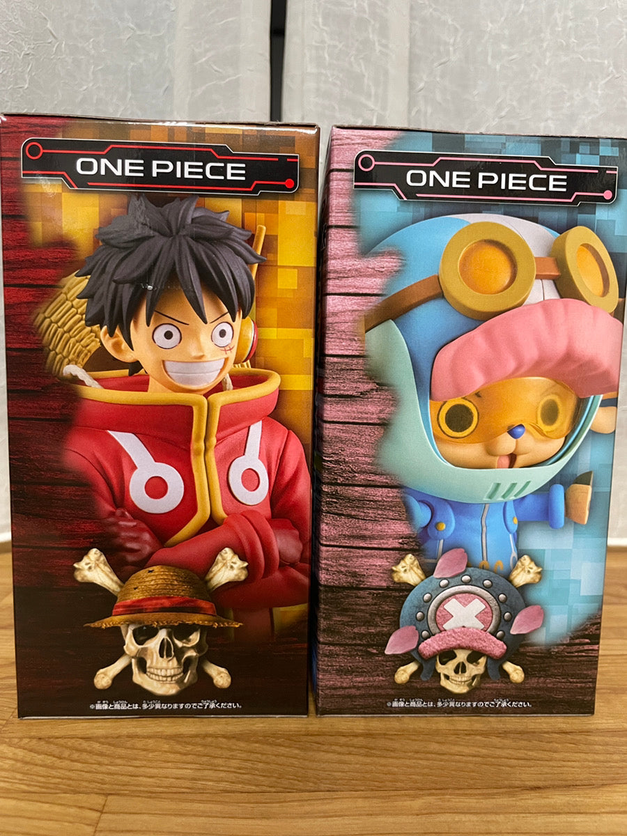 One Piece DXF 25th Anniversary Figures Egghead Edition MONKEY.D.LUFFY & Chopper