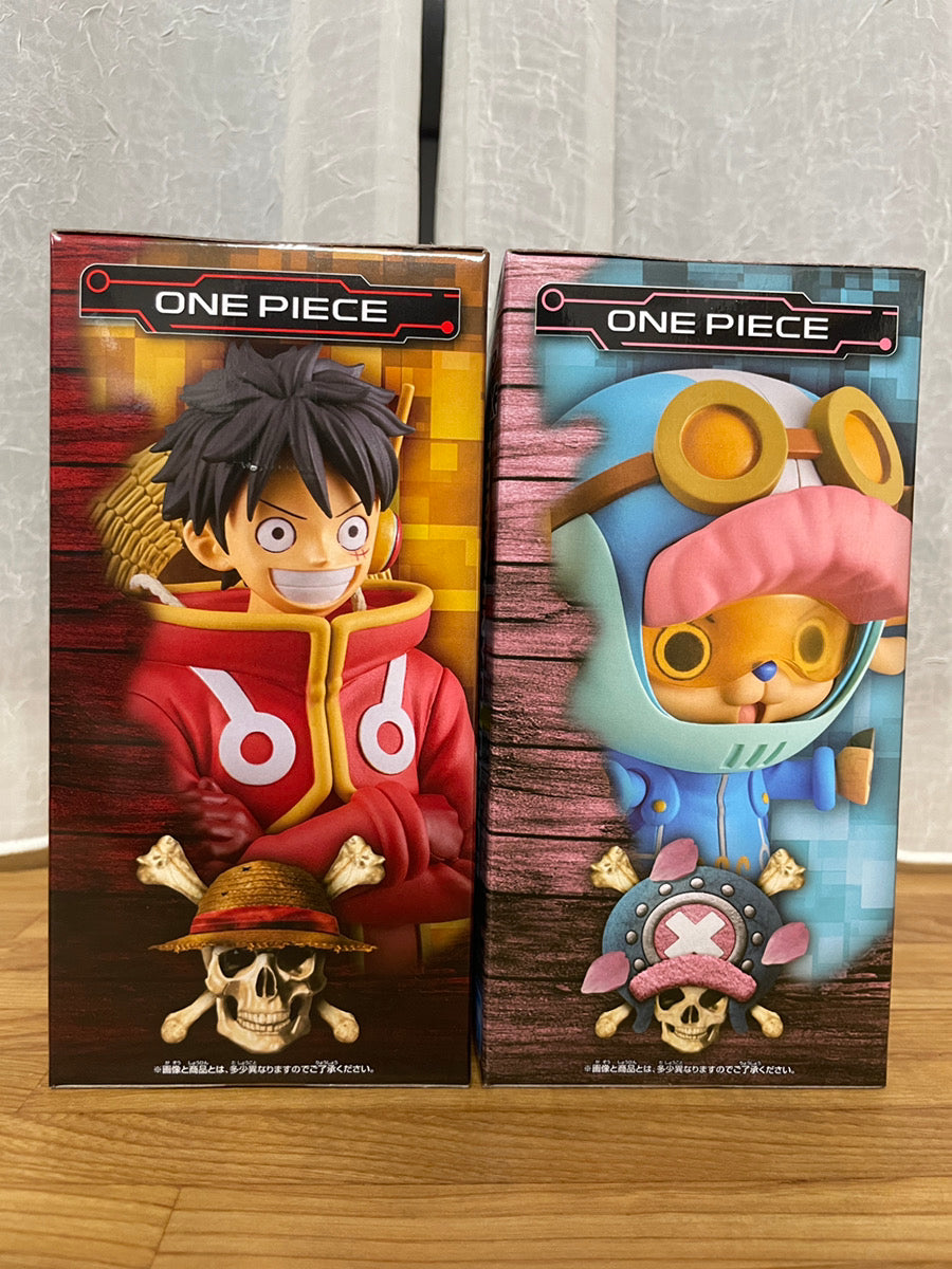 One Piece DXF 25th Anniversary Figures Egghead Edition MONKEY.D.LUFFY & Chopper