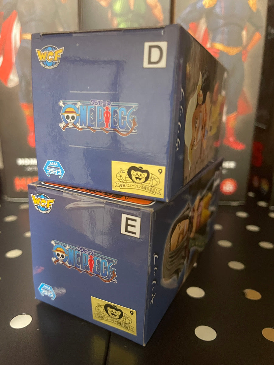 One Piece WCF Usopp D & Yasopp E Parent and Child Bonds II Banpresto Figure Set