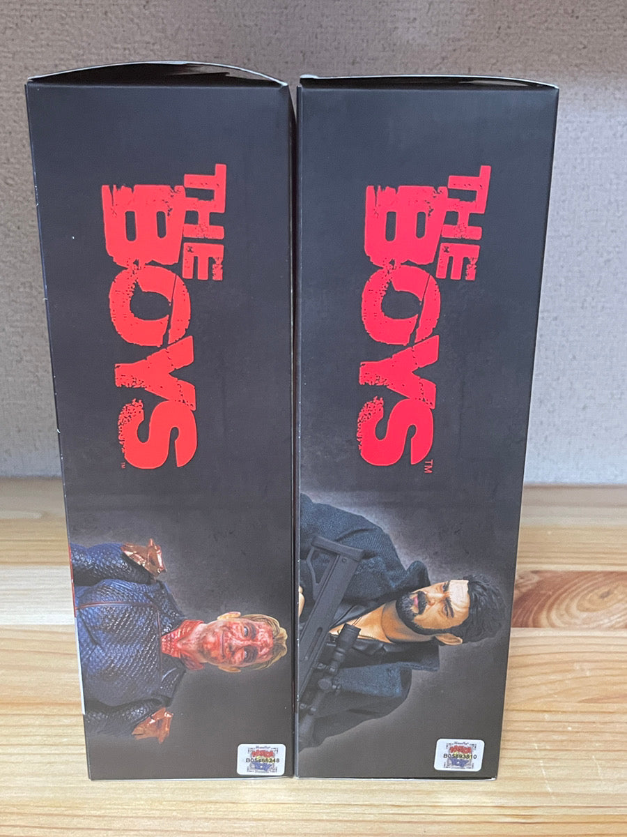 MAFEX The Boys Homelander Blood Splatter Ver No.269 & Billy Butcher No.154 Set