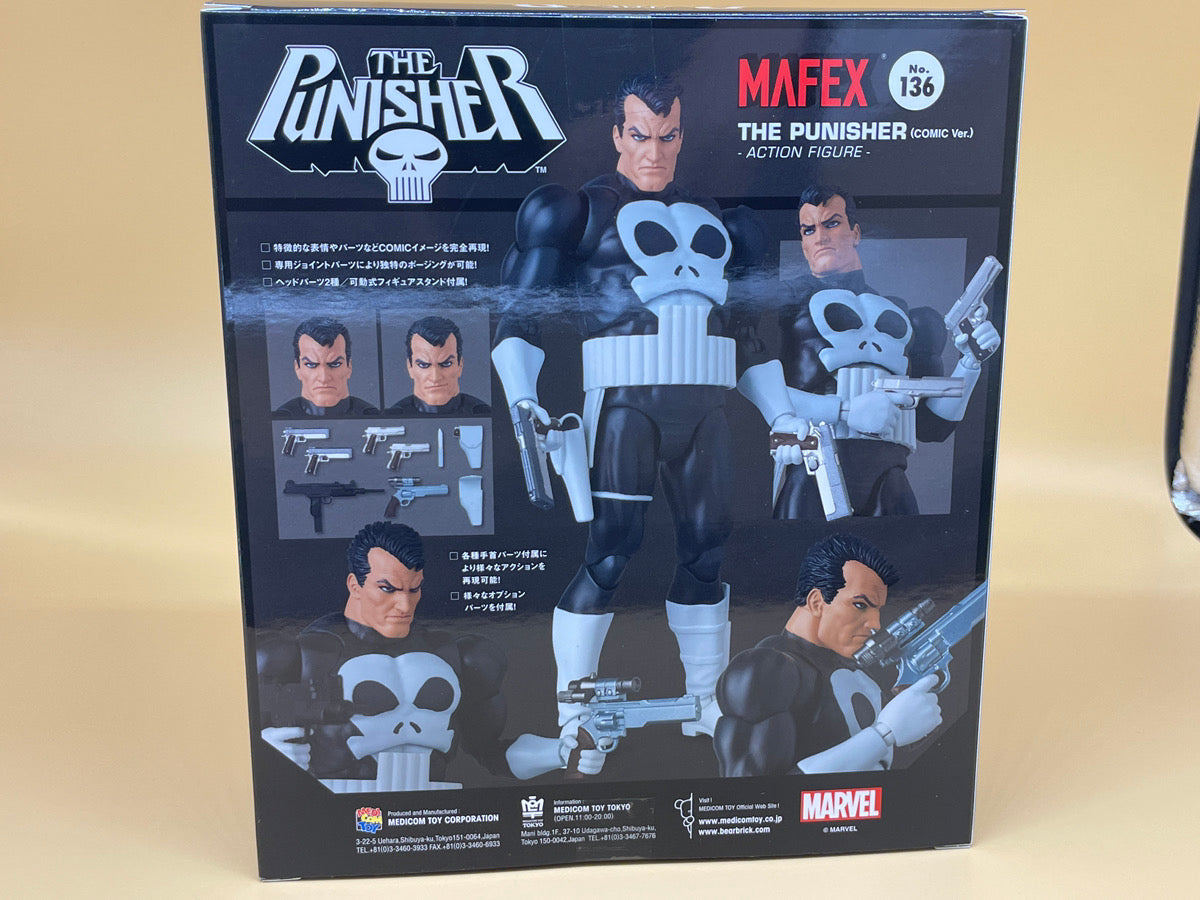 MEDICOM TOY MAFEX No.136 THE PUNISHER (COMIC Ver.) Figure June