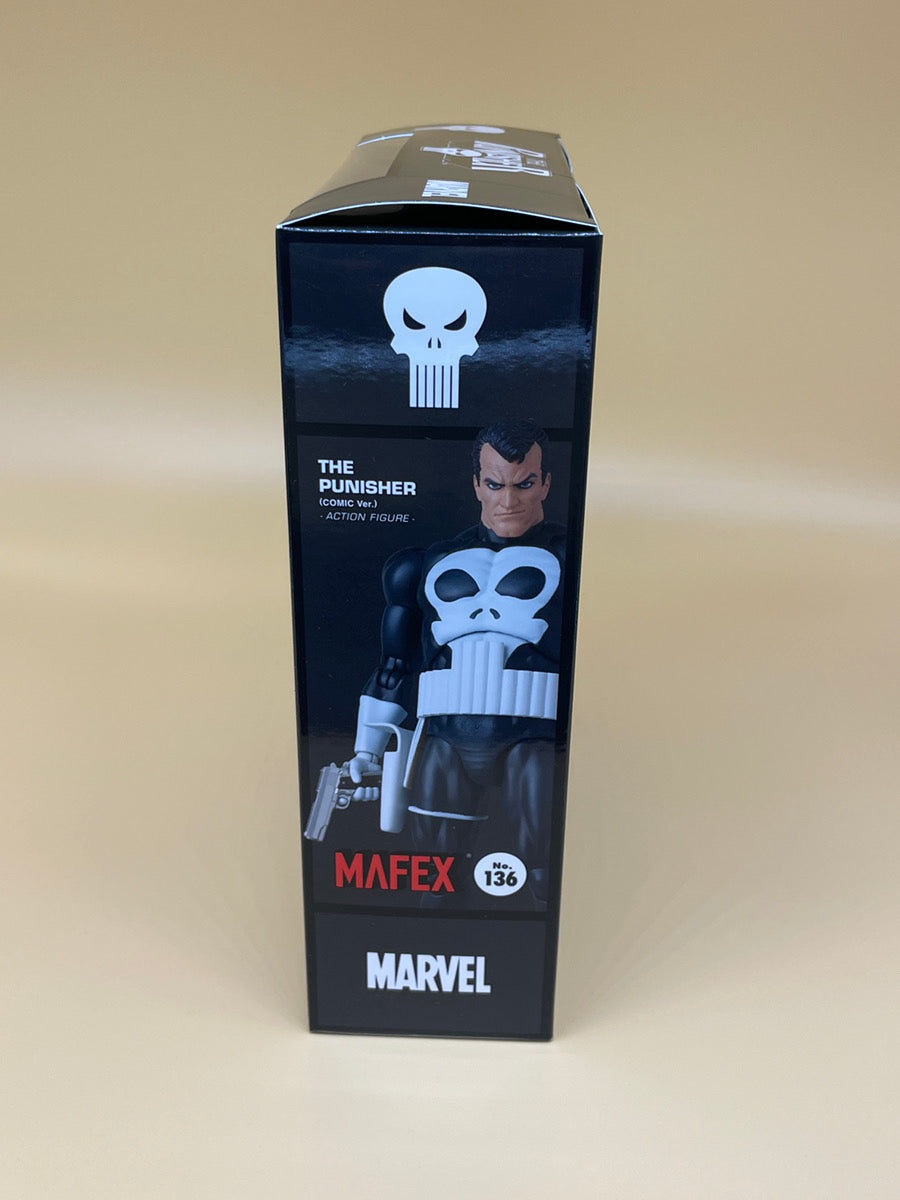 MEDICOM TOY MAFEX No.136 THE PUNISHER (COMIC Ver.) Figure June 2026 Release from Japan