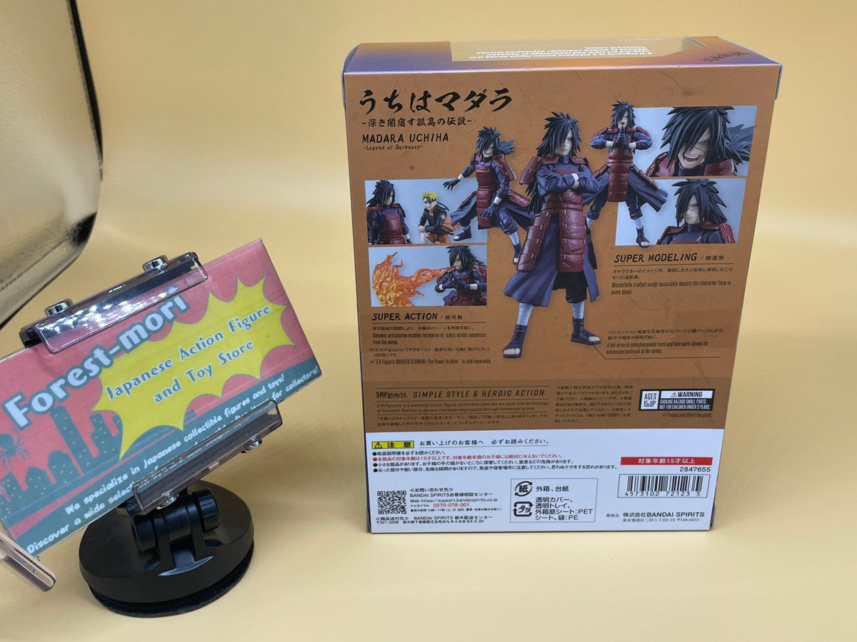 BANDAI SPIRITS S.H.Figuarts NARUTO Shippuden Madara Uchiha (August Release)