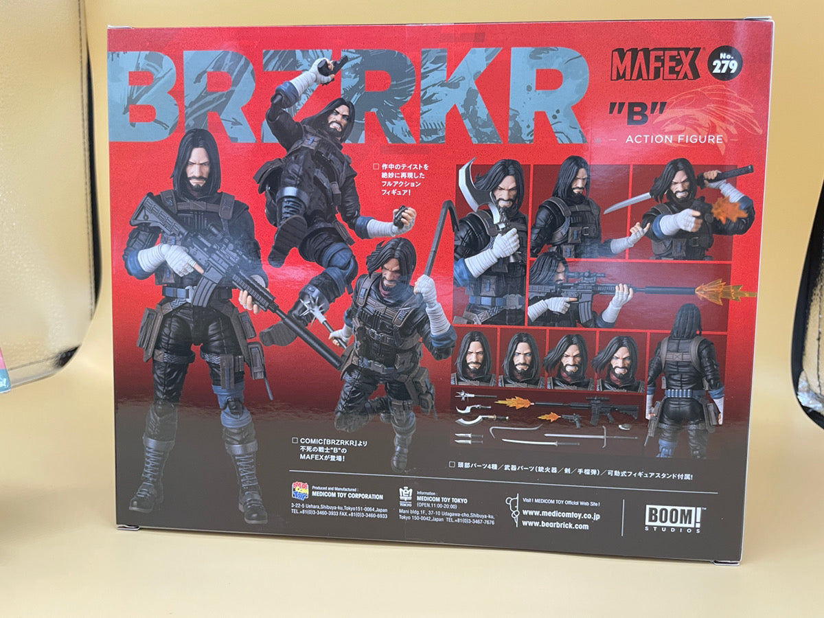 MAFEX No.279 BRZRKR “B” Action Figure Medicom Toy