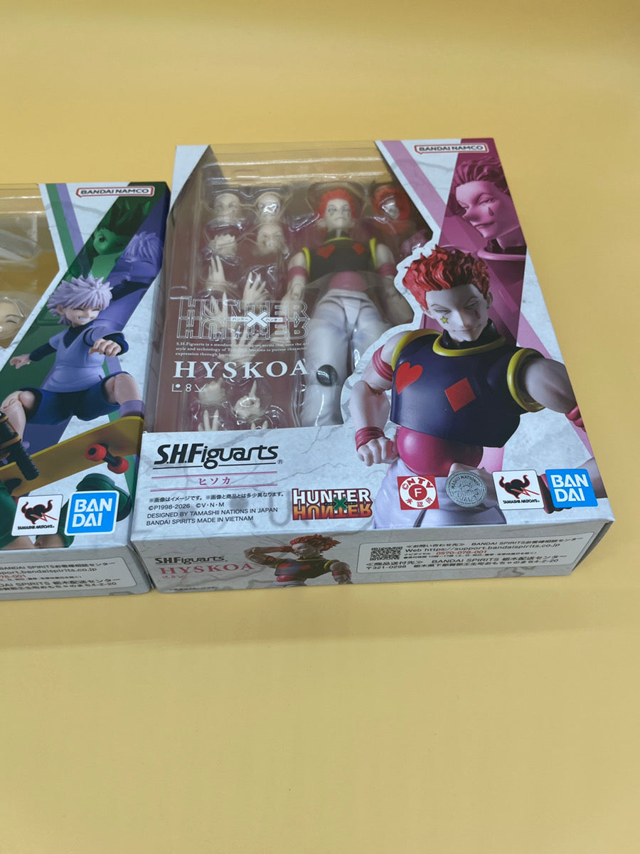S.H.Figuarts Hunter x Hunter Gon & Killua Option Parts Set + Hisoka 2 Set Japan