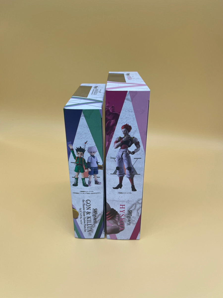 S.H.Figuarts Hunter x Hunter Gon & Killua Option Parts Set + Hisoka 2 Set Japan