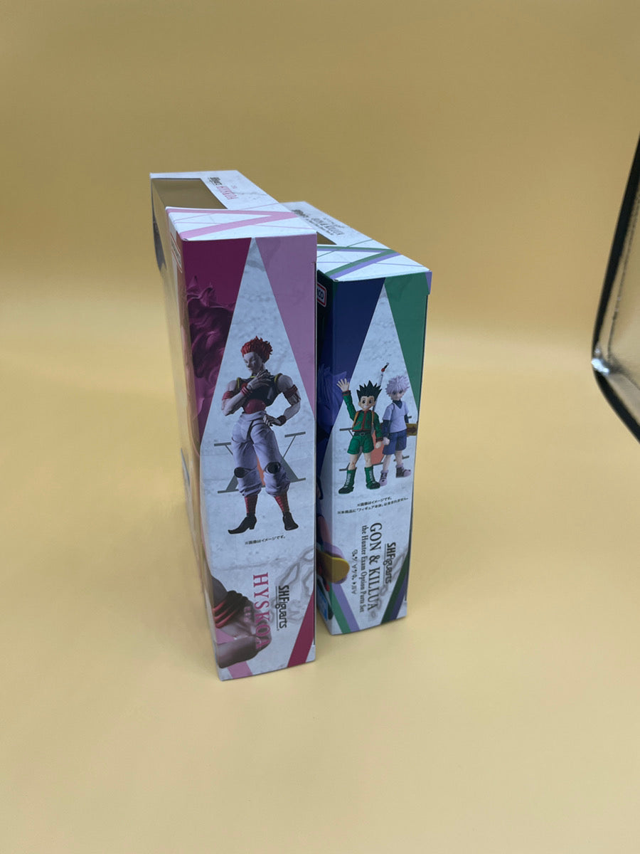 S.H.Figuarts Hunter x Hunter Gon & Killua Option Parts Set + Hisoka 2 Set Japan